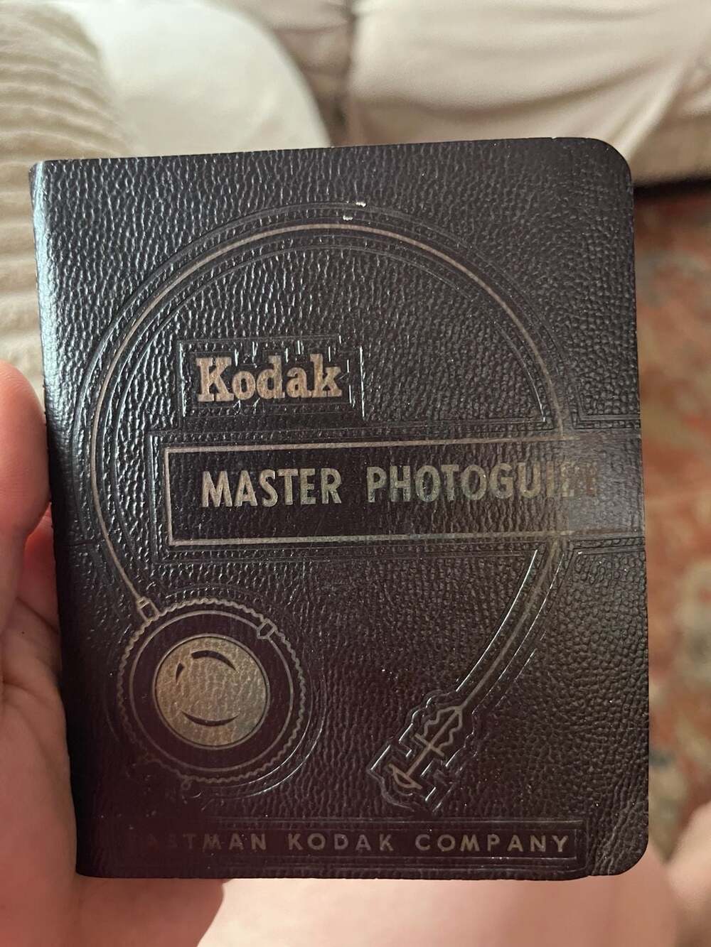Vintage Kodak Master Photoguide Spiral Bound Pocket Book